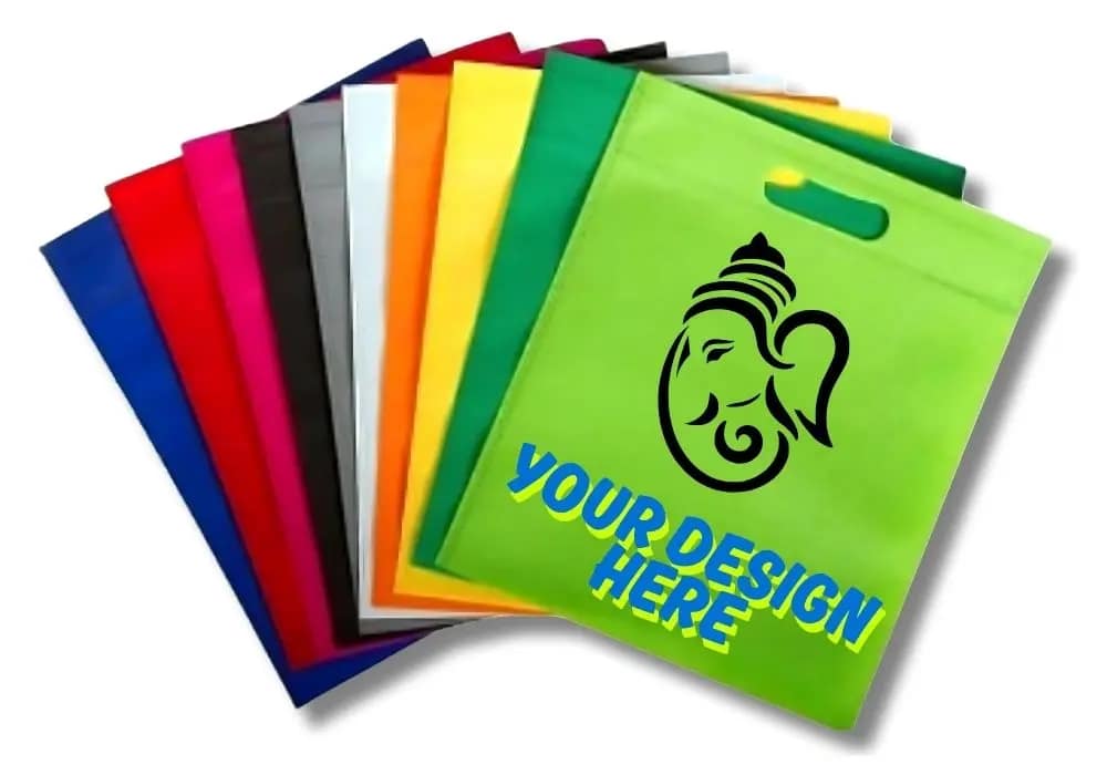 Custom D Cut Non Woven Bags